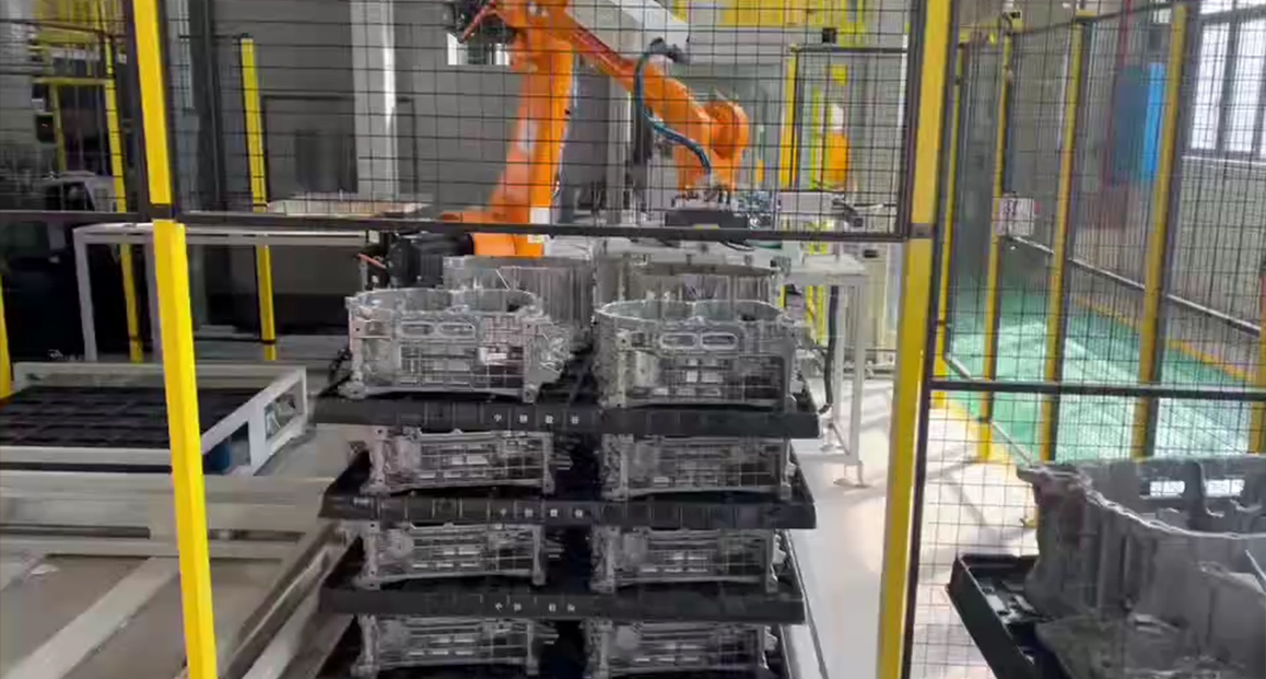 全自動機(jī)加工自動生產(chǎn)線